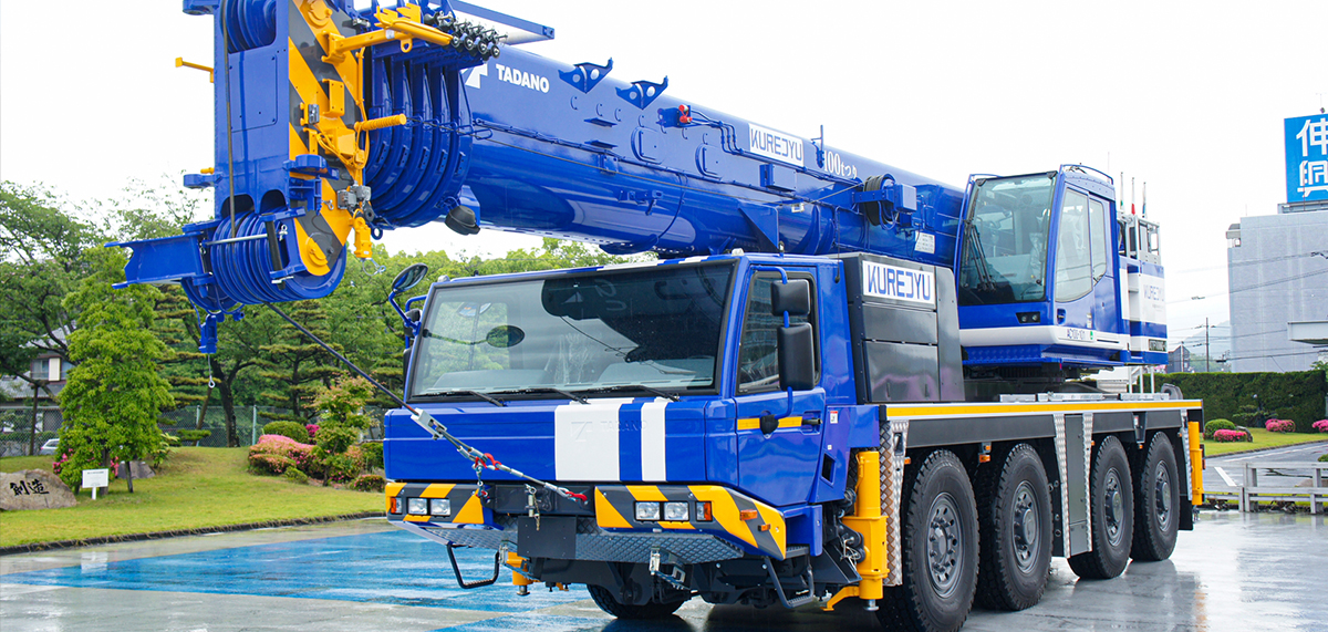 オールテレーンクレーンの写真